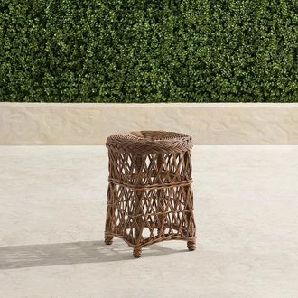 Frontgate Hampton Accent Stool - Individual - Frontgate