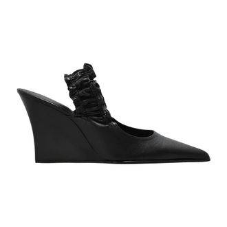 Iro Slingback con zeppa Fauve Smock - - Shoes - Donna - Nero - 36 EU