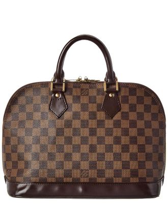 Louis Vuitton Brown Damier Ebene Alma Pm (Authentic Pre-Loved)