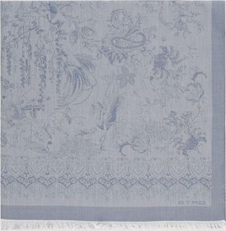 Etro Sciarpa in cotone e modal jacquard