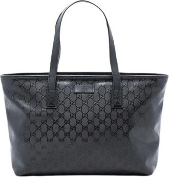 Gucci Pre-owned Tote Bags, female, Black, Size: ONE SIZE Pre-owned Vintage Tote Bag