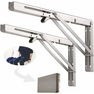 OEM Estante De Pared Plegable De 500 Mm, Soporte Plegable De Acero Inoxidable 304 Para Banco De Trabajo, Soporte Plegable, Soporte Para Estante De Pared (