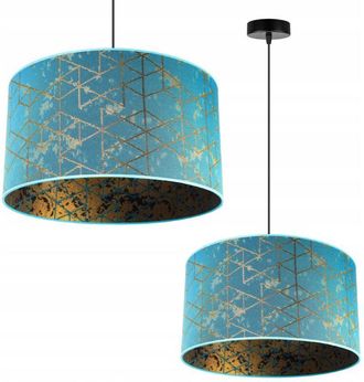 OEM L&aacute;mpara Colgante, L&aacute;mpara De Techo, Pantalla, Patr&oacute;n Dorado