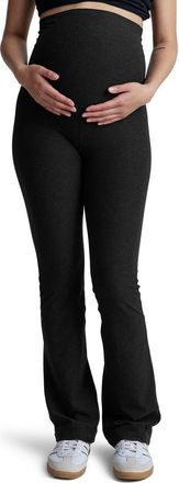 Beyond Yoga Space Dye Maternity Pants in Darkest Night at Nordstrom, Size X-Small