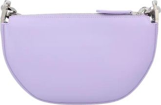 Burberry Leren schoudertassen - Dames - Schoudertassen - Paars - ONE Size - Leer - Tassen