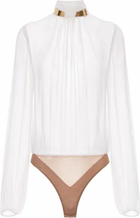 Elisabetta Franchi Mujer, Camisetas, Blanco, Talla: M