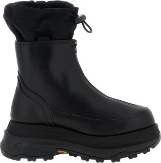 sacai Zip Up Boots - Dames - Snowboots - Zwart - 37 EU - Fitness