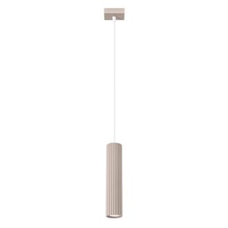 Sollux Lighting L&aacute;mpara de techo gris pardo aluminio alt. 118 cm