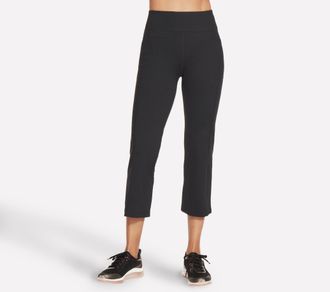 Skechers 3/4-Leggings SKECHERS GOWALK PANT LITE, Damen, Gr. XXL (50/52), N-Gr, schwarz, Obermaterial: 88% Nylon, 12% Elasthan, Hosen 3/4-Leggings, sportlicher 