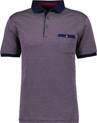 Ragman Poloshirt RAGMAN, Herren, Gr. 3 XL, blau (mulberry, 480), Baumwolle, regular fit, ohne Ausschnitt, Shirts Poloshirt