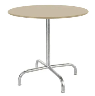 Schubiger M&ouml;bel Metall-Tisch Rigi Rund