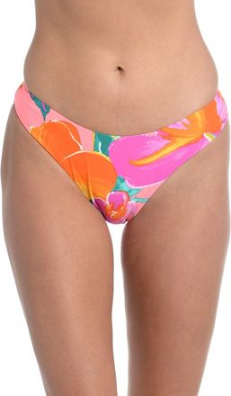 La Blanca Bikini Bottom Womens Multicolor Stretch Hipster Swimwear JDM1979