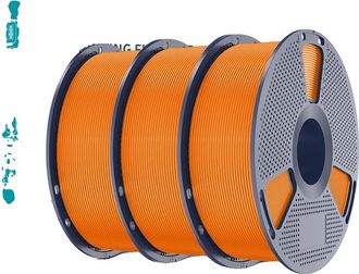 OEM Filamento 3d, Mayor Resistencia, Impresi&oacute;n Fluida, Color Naranja