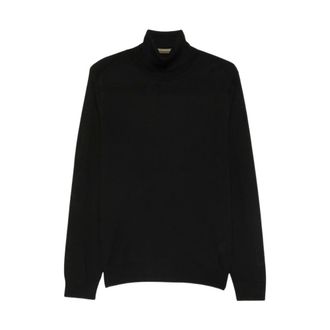 Paul Smith Maglione a collo alto in lana Merino - - Knitwear - Uomo - Nero - L