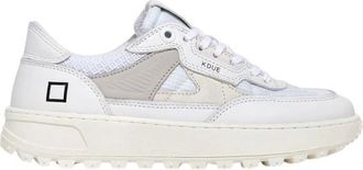 D.A.T.E. D.a.t.e., Schoenen, Dames, Wit, 38 EU, Leer, Kdue Hybrid