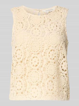 Moss Copenhagen Relaxed Bluse aus Viskose-Mix Modell Baxter in Sand, Gr&ouml;&szlig;e XL