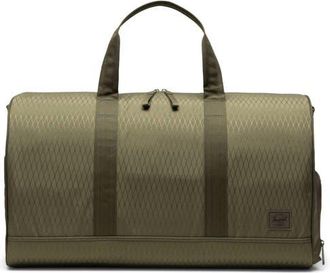 Herschel Novel Recycled Nylon Duffle Bag in Ivy Green Diamond at Nordstrom