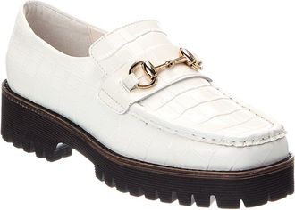 Intentionally blank HK2 Croc Leather Loafer