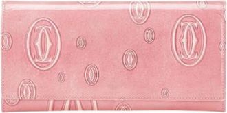 Cartier Pre-owned Wallets, female, Pink, Size: ONE SIZE Pre-owned Vintage Fabric Wallet