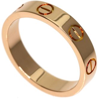 Cartier Pink Gold (18K) Band Ring (Pre-Owned)