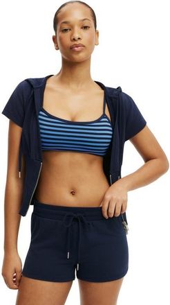 Cotton On Womens Active Sculpt Fleece Mini Short in Prep Sport Navy at Nordstrom, Size Xx-Small