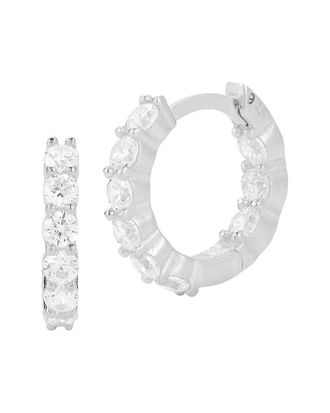 Glaze Jewelry Silver Cz Earrings