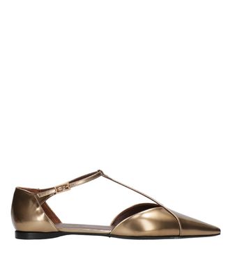 Max Mara Flat Schuhe braun