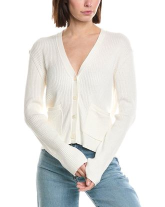 ATM Anthony Thomas Melillo Atm Anthony Thomas Melillo Ribbed Cashmere-Blend Cardigan