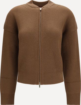Max Mara Carnet ribbed Cardigan Female L