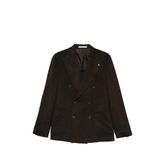 Tagliatore Double-breasted Peak-lapel Blazer