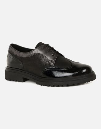 Gabor Womens Fabi Womens Brogues - Black - Size: 3