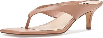 Nine West Olanna Womens Dress Sandals Light Natural : 9.5 M, Faux Leather