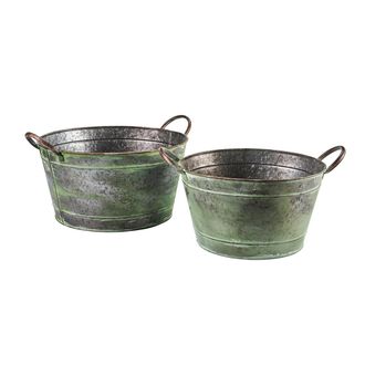 Novità Home Set of 2 tubs with handles