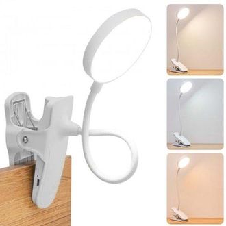 OEM L&aacute;mpara De Escritorio Con Protecci&oacute;n Ocular Y Brillo Ajustable - L&aacute;mpara Led Usb Con 3 Modos De Iluminaci&oacute;n Y Pinza