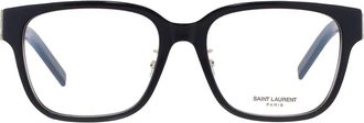 Saint Laurent Demo Square Ladies Eyeglasses SL M165/F 001 54