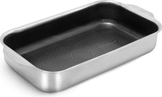 KASANOVA Teglia 30x16x6 cm per forno e piano cottura Tri - Ply
