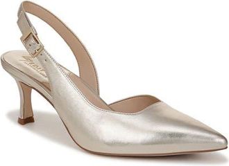 Naturalizer Felicia Slingback Pointed Toe Pump in Champagne at Nordstrom, Size 7.5