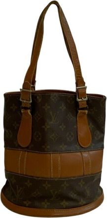Louis Vuitton Brown Monogram Handbag Shoulder Bag Tote Bag (Pre-Owned)