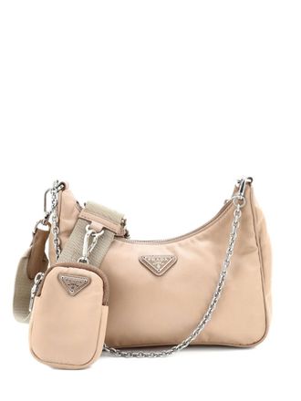 Prada Re-Edition 2005 Shoulder Bag Tessuto Small crossbody bag - Toni neutri