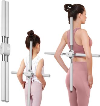 OEM Bast&oacute;n De Yoga, Corrector De Postura Para Mujeres Y Hombres, Alivia El Dolor De Espalda, Estira Y Endereza La Parte Superior E Inferior De La Espalda,