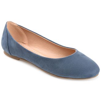 Journee Collection Narrow Width Womens Comfort Kavn Flat