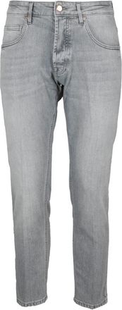 Don the Fuller Klassieke Denim Jeans - Heren - Slim Fit Jeans - Grijs - W36 - Denim - Jeans
