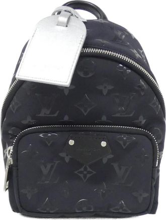 Louis Vuitton Black Nylon Canvas Backpack (Pre-Owned)