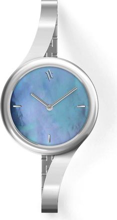 Vanna Claire Gemstone Watch in Blue Pearl-Silver at Nordstrom