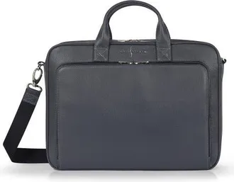 Luis Steven Laptop Briefcase in Dark Grey at Nordstrom