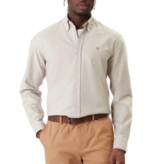 HUGO BOSS Mens Liam Oxford Cotton Shirt, Size XX-Large
