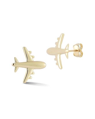 Ember Fine Jewelry 14K Airplane Stud Earrings