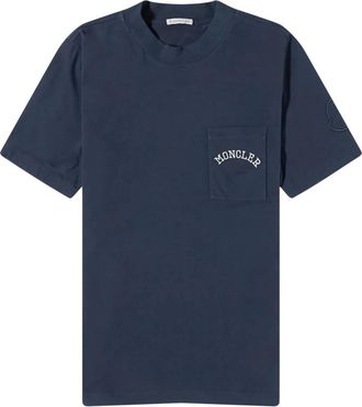 Moncler Uomo, Top, Blu, M, new