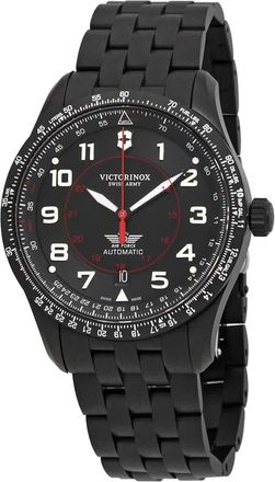 Victorinox by Swiss Army Airboss Automatic Black Dial Mens Watch 241974