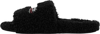 Balenciaga (WMNS) Balenciaga Furry Open Mule Black 654261W14C21096